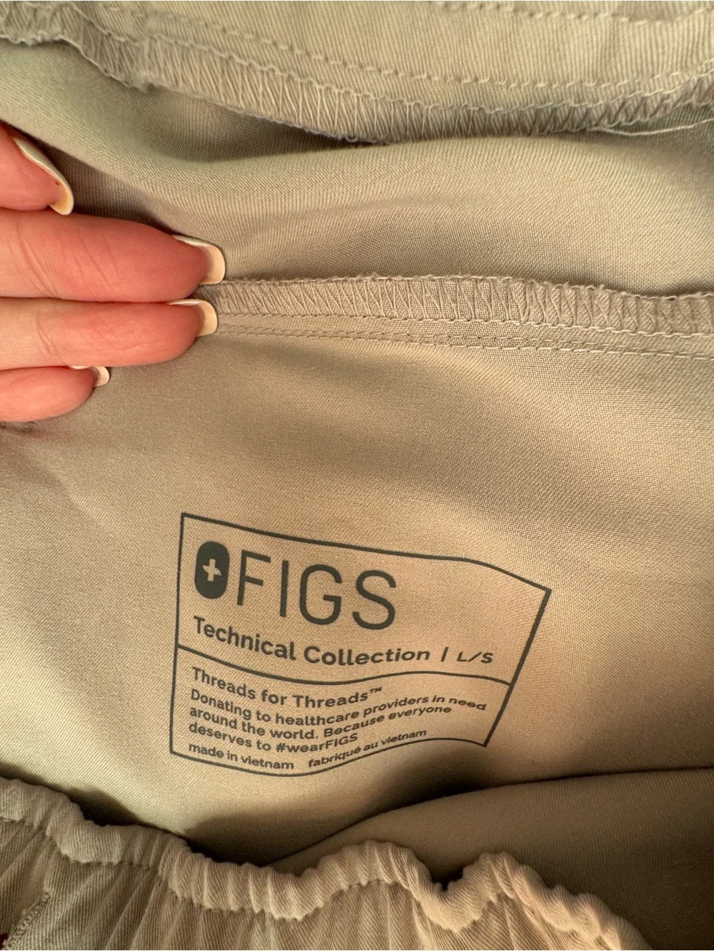 Men’s Figs Tansen Joggers with Burgundy Drawcord
